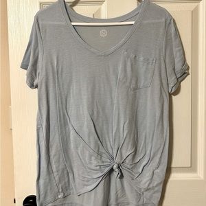 Loose Fit Tied T-Shirt